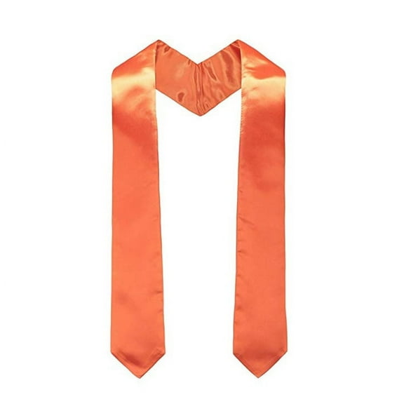 Graduation Stole Choral Clergy Sash For School/Church-orange(153*11.5cm)