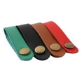 thumbnail image 6 of UDIYO Faux Leather Guitar Neck Headstock Strap Holder Button Lock with Metal Fastener, 6 of 7