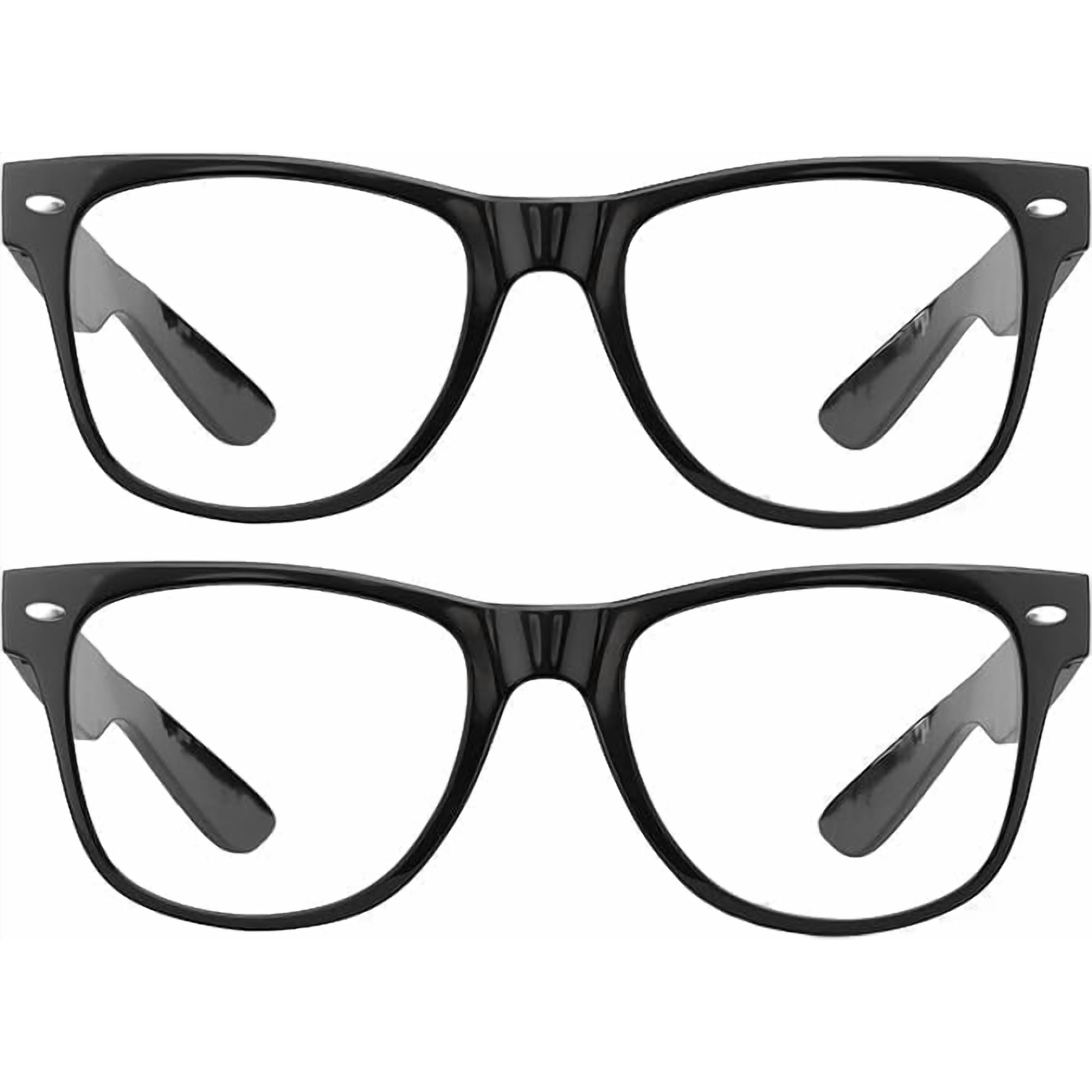 Grinderpunch Blue Light Reading Glasses High Magnification Strong Reading Power Readers For Men Woman - 2 Pack Black and Tortoise, 6.00