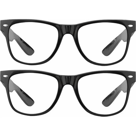 Grinderpunch Blue Light Reading Glasses High Magnification Strong Reading Power Readers For Men Woman - 2 Pack Black and Tortoise, 6.00
