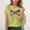 Green, variant on Frnrwgo Teen Girl 4th of July T-shirts Boys American Flag Shirt Patriotic Top Short Sleeve Tees Size 3T-16, Green