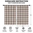 thumbnail image 2 of Blackout Kids Curtains,Green and Red Christmas Plaid Pattern Childrens Insulated Curtains Set Of 2,Bedroom Essentials,Toddler Room Decor 52"x84", 2 of 5