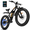 Black, variant on ZDZA Electric Bike for Adults, 1500W Peak E-Mountain Bicycle, 26" Fat Tire 28mph Ebike, 48V 624Wh Removable Battery 72Miles Range, 7 Speed and Dual Suspension UL2849