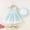 Bleu-B, variante sur Robe pour Fillette Robe d'Été pour Filles Robe d'Anniversaire Robes Élégantes Robes pour Filles Taille 12-18 Mois