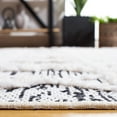 thumbnail image 4 of SAFAVIEH Augustine Cromwell Geometric Runner Rug, Black/Ivory, 2' x 9', 4 of 8