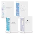 thumbnail image 2 of Current Lavender Sympathy Greeting Cards Value Pack - Set of 20, 10 Unique Designs, Large 5 x 7 Inch Cards, Sentiments Inside, Envelopes Included, 2 of 5