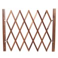 thumbnail image 1 of Clôture Instantanée Extensible Bois Porte Rétractable Portes Portative Chien Animaux de Compagnie Sécurité Patio Jardin Pelouse Cour Maison, 1 of 5
