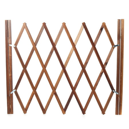 Extendable Instant Fence Wood Retractable Gate Doorways