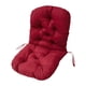thumbnail image 1 of Cojín para Patio, cojín para Asiento, Respaldo para Asiento Exterior, cojín para Silla, Color Puro, cojín para Mecedora de Moda Simple y versátil rojo, 1 of 8