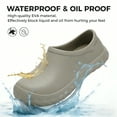 thumbnail image 3 of SKIUHS Comfort Waterproof Slip-on Outdoor Beach Mules Sandal Classic Closed Toe Clogs, 3 of 6