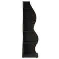 thumbnail image 5 of Tribesigns 5-Tier Corner Shelf, Modern Wavy Corner Bookshelf for Small Space, Living Room, Bedroom (Black), 5 of 8