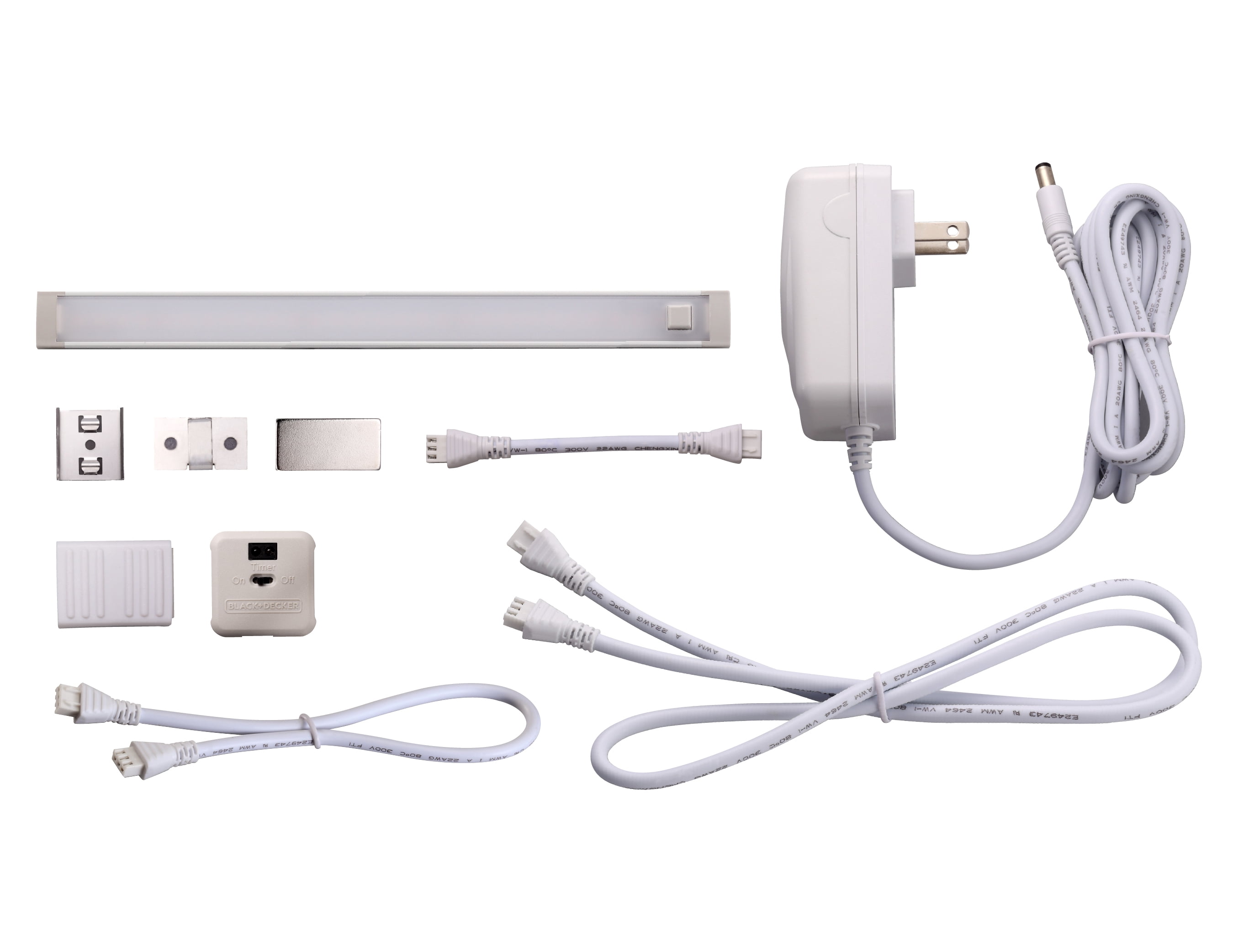 BLACK+DECKER LED 12-inch Under-Cabinet Lights Kit, 1 Bar, Natural Daylight
