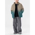 thumbnail image 6 of Trendy Mens Zip Up Hoodies Oversized Long Sleeve Hooded Sweatshirt Vintage Streetwear Hoodie, 6 of 6
