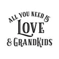 thumbnail image 2 of Reed, Tara 15x15 White Modern Wood Framed Museum Art Print Titled - Grandparent Life I-All You Need 1, 2 of 4