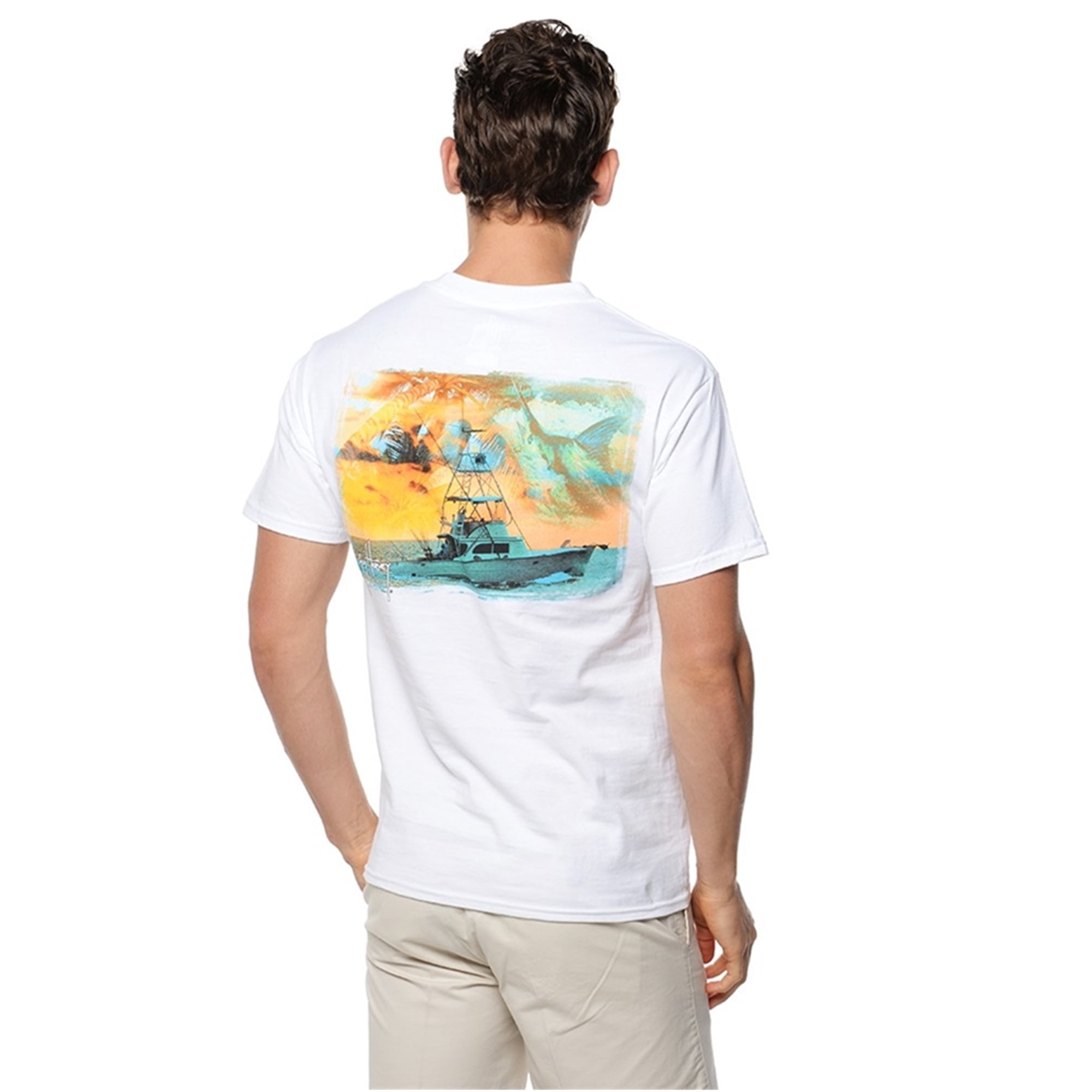 Guy Harvey Camiseta De Manga Corta Para Hombre Con Protecció | Cuotas Sin Interés