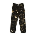 thumbnail image 6 of Uemuo Casino Pattern Men's Wide Leg Palazzo Lounge Pants with Pockets Light Weight Loose Comfy Casual Pajama Pants-Small, 6 of 9