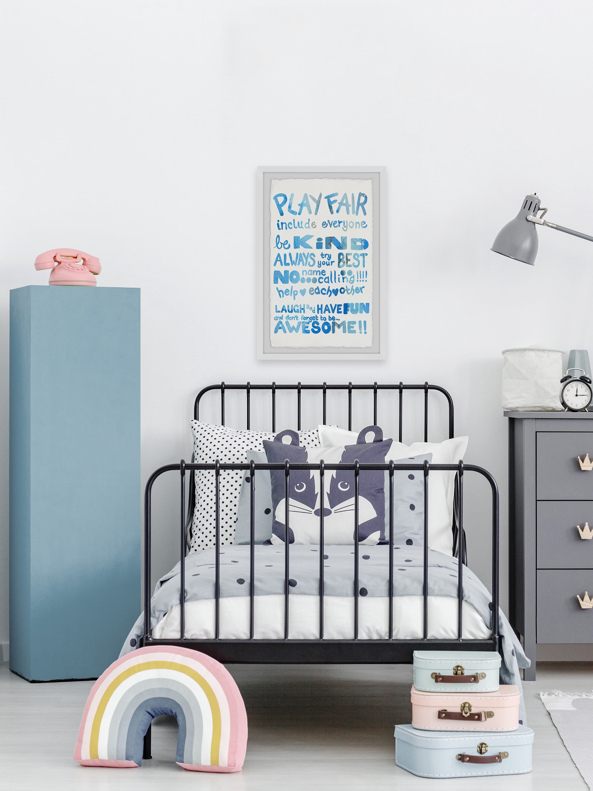 Marmont Hill Play Fair By Nicola Joyner Framed Wall Art, 16.00" x 1.50"