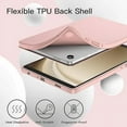 thumbnail image 4 of JETech Case for Samsung Galaxy Tab A9 8.7-Inch 2023, Soft TPU Tri-Fold Stand Protective Tablet Cover (Rose Gold), 4 of 6