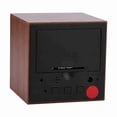 thumbnail image 4 of Reloj Despertador Digital LED De Madera Con Pantalla De Temperatura, Control Por Voz, 3 Alarmas, Alimentado Por Pilas O USB, 4 of 7