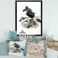 thumbnail image 3 of Designart 'Ancient Australian Birds XVI' Traditional Framed Art Print, 3 of 4