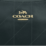 Coach Womens Teri Shoulder Bag With Quilting