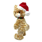 Winter Wonder Lane Animated Plush Toys, Christmas Holiday Decorations Plush Animal Toys, Gift Ideas (Twerking Cat)