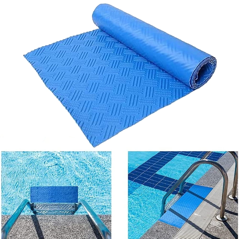 Swimming Pool Ladder Mat23*90CM NonSlip Pool Step PadMedium Swimming