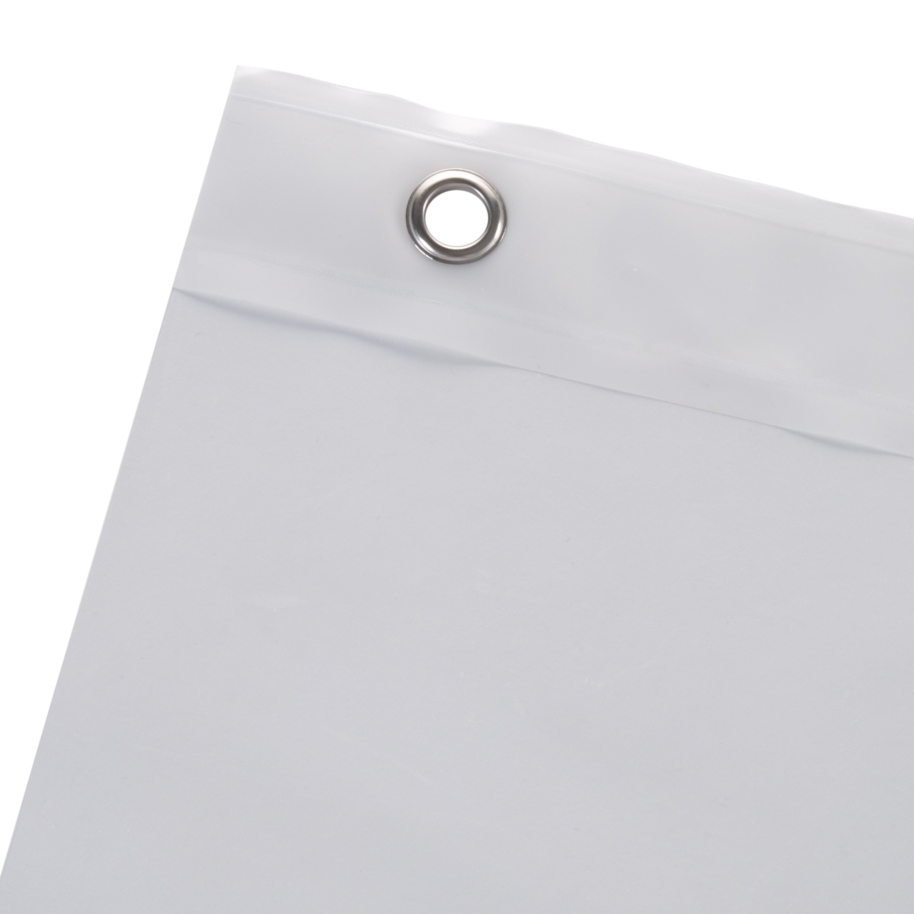 Bath Bliss 2 Pack PEVA 6 Gauge 70" x 72" Bathroom Shower Liner in Clear