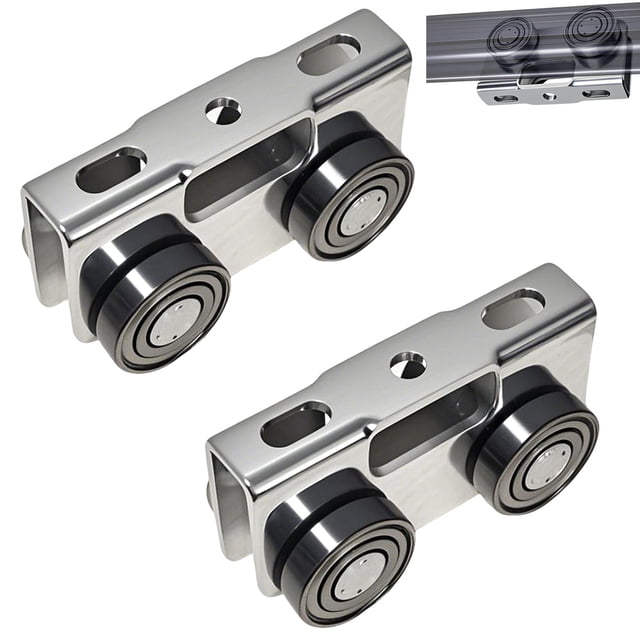 YOVXKAN Chariot à 4 Roues, Charge Améliorée & Rouleau Silencieux Stable Compatible avec 1-5/8 Pouces de Large et Plus Haut, Série P1000/ P5000 (Argent 2