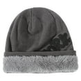 thumbnail image 3 of Men's Women's Winter Beanie Hat Warm Knit Hat Thick Fleece Lined Winter Cap, 3 of 6