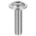 thumbnail image 4 of Unique Bargains M6 x 22mm 304 Stainless Steel Flanged Button Head Socket Cap Screws 20 Pack, 4 of 5