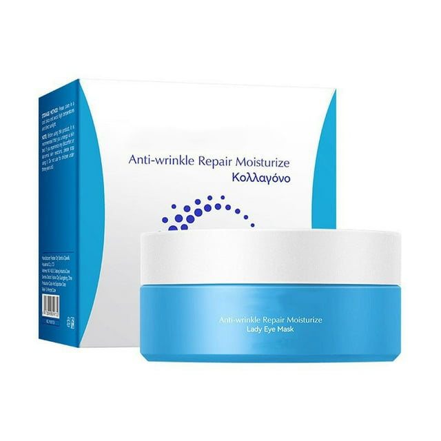 Parches Antiedad para Ojos (60 Unidades) | Combate Ojeras, Bolsas y Arrugas | Reafirmante, Hidratante, Antioxidante y de Larga Duración | Tamaño de 80 G