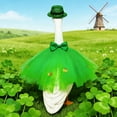 thumbnail image 4 of St Patricks Day Decorations Porch Goose Clothes for Yard , 23.6" Cute Seasonal Front Door Decor Clothes for Goose Statue, Spring Outdoor Porch Decor, Gift Idea, Easter Decorations E, 4 of 4