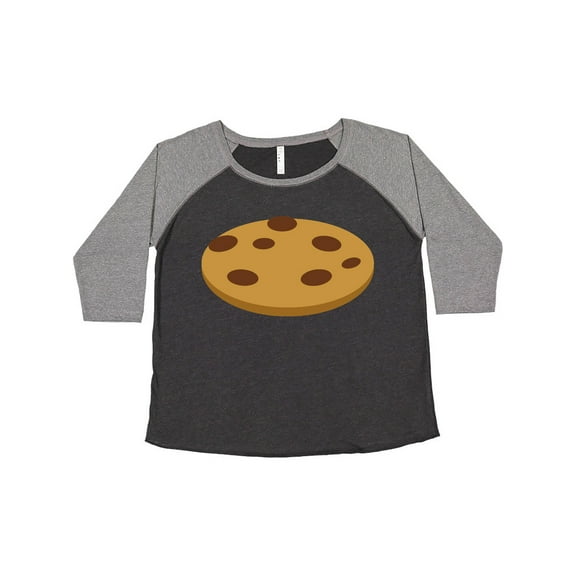 Inktastic Chocolate Chip Cookie Women's Plus Size T-Shirt