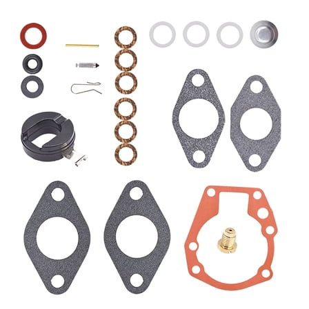 waltyotur Carburetor Kit&FLOAT for Johnson Evinrude 1.5 2 3 4 5 5.5 6 HP 439071 18-7043 US