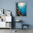 thumbnail image 7 of Diamond Art Kit for Adults, Underwater Tranquil Scene Coral Diamond Painting for Adults Beginners, DIY Diamond Art Painting Kits, 5D Diamond Painting Crafts for Home Decor 12x16 Frameless, 7 of 7