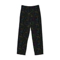 thumbnail image 2 of Vsdgher Chemistry Formulas Print Mens Pajama Pants Sleep & Lounge Pants, PJ Bottoms With elastic waistb and Pockets, 2 of 5
