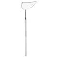 thumbnail image 2 of Eyelash Makeup Mirror, Prevent Slip Moon Shaped Detachable Eyelash Extension Mirror  For Home Use Silver, 2 of 8