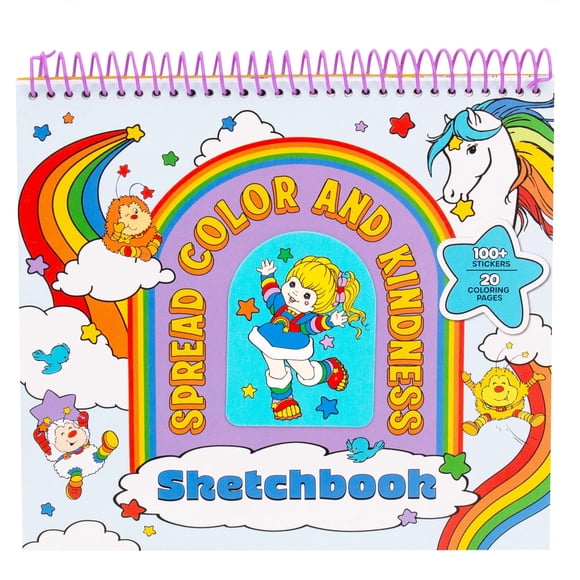 Sketchbook Rainbow Brite Horizon Group USA 20 Páginas