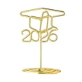thumbnail image 4 of 2026 Graduation Cap and Diploma Display Stand 2 Inch Green Photo Holder for Center Graduation Card Holders 2026 Graduation Party Decoration, 4 of 9