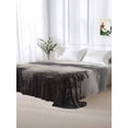 thumbnail image 5 of National Parks King Size Flat Sheet, Wrinkleproof & Fadeproof Cooling Flat Bed Sheet Only, Canadian Smokey Mountain Cliff Idyllic Breathable Soft Bedding Top Sheets 105 x 98 Inches, 5 of 8
