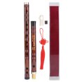 thumbnail image 1 of EKey Bamboo Flute Selected Dry Bitter material Traditional Dizi Instrument Set ZD02, 1 of 8