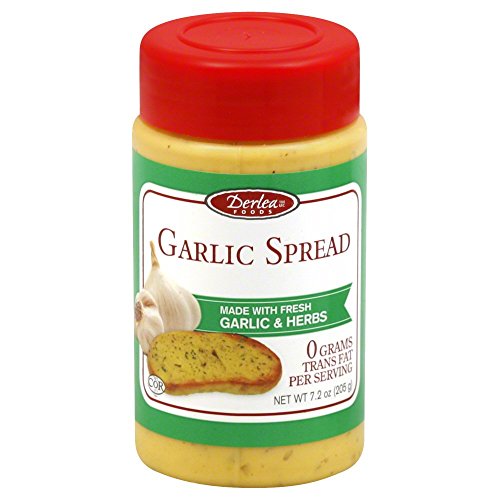 Derlea Gourmet Garlic Spread (Pack of 12), 8 Ounce