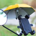 thumbnail image 3 of asddcavvf Outdoor Cycling Vehicle Small Umbrella Mini Umbrella Rain Blocking Wind Shading Bike Phone Protective Umbrella Small Bikes Road Bike Phone Holder Rear Light Bike, 3 of 3