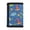 Beach Dinosaur Pattern, variant on Milky Way Design Kids Trifold Wallet, Polyester Trifold Card Wallet for Sports, Lightweight Portable Trifold Purse
