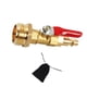 thumbnail image 3 of 2xBrass RV Winterize Adaptador De Soplado 1/4 ''macho De Aspersor De Enchufe Rápido, 3 of 8