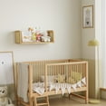 thumbnail image 6 of Ecowillon 17 Inch Rattan Wall Shelf, Wooden Hanging Bookshelf Storage, Natural Cute Nursery Shelves Wall Mounted, Boho Decorative Floating Shelves for Kids Room, Living Room, Play Room, Bedroom, 6 of 7