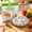 Multicolor Size B R2, variant on Kmonabie Reusable Aluminum Foil Food Cover, Upgraded Heat Lock Elastic Wrap with 50 Pcs, Kitchen Bowl Plate Insulation for Food Preservation BBQ Party