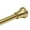 Gold, variant on Utopia Alley  Adjustable 72-Inch Shower Curtain Tension Rod - Rust-Proof Aluminum with Rubber End Cap, No Drill Installation Chrome