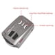 thumbnail image 4 of Detector de radar de coche V9 Advertencia de alerta de voz de velocidad de vehículo ruso inglés Ndcxsfigh Accesorios para autos y motos, 4 of 6